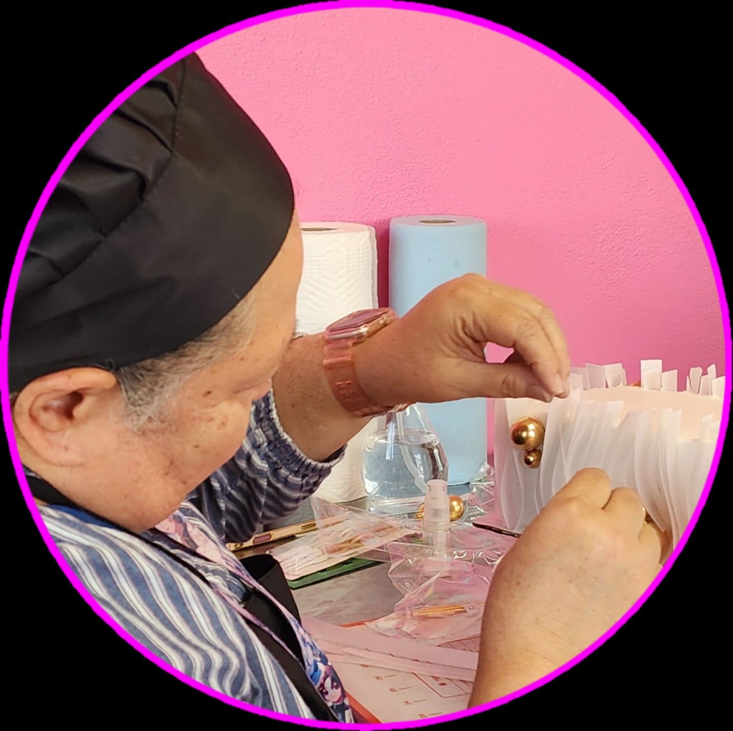 Taller de Espatulado y Técnica de Papel de Arroz