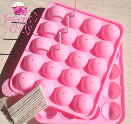 Cake pop silicone mold