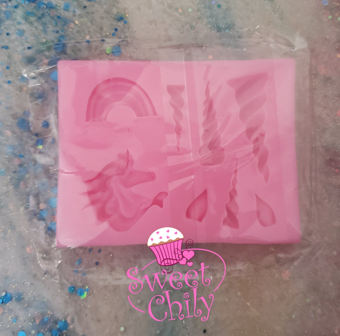 Unicorn silicone mold (variedad)