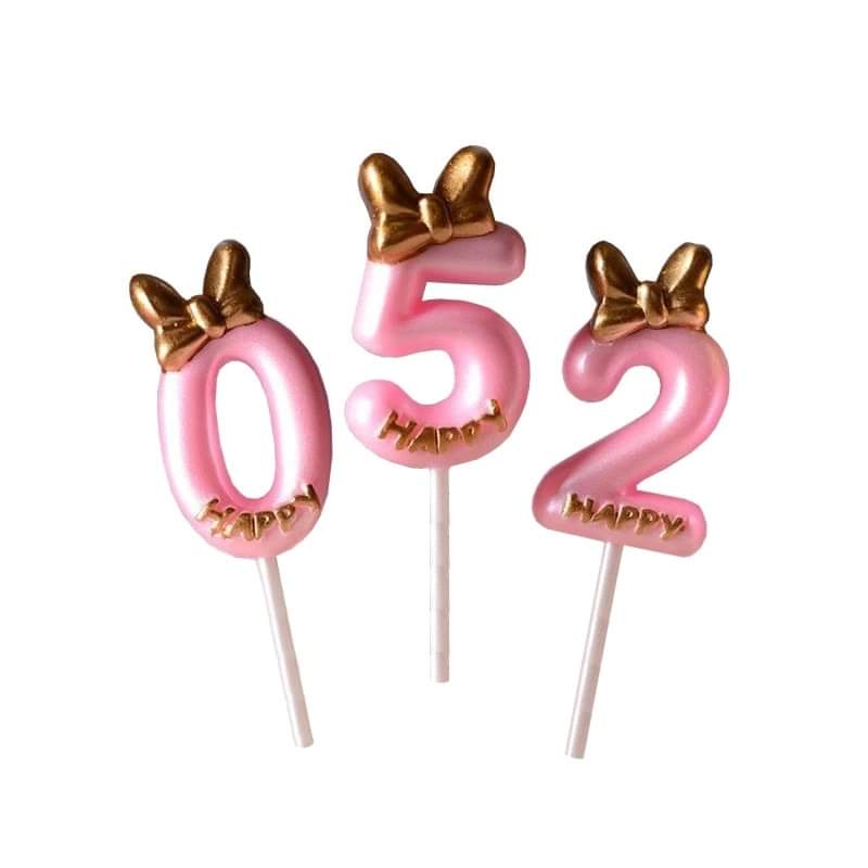 Number lollipop / Paleta Numero