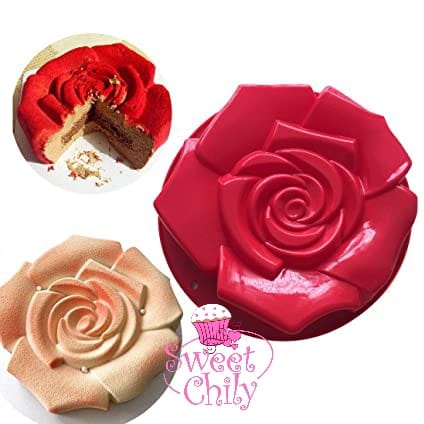 Large Rose (Rosa) Silicone Mold