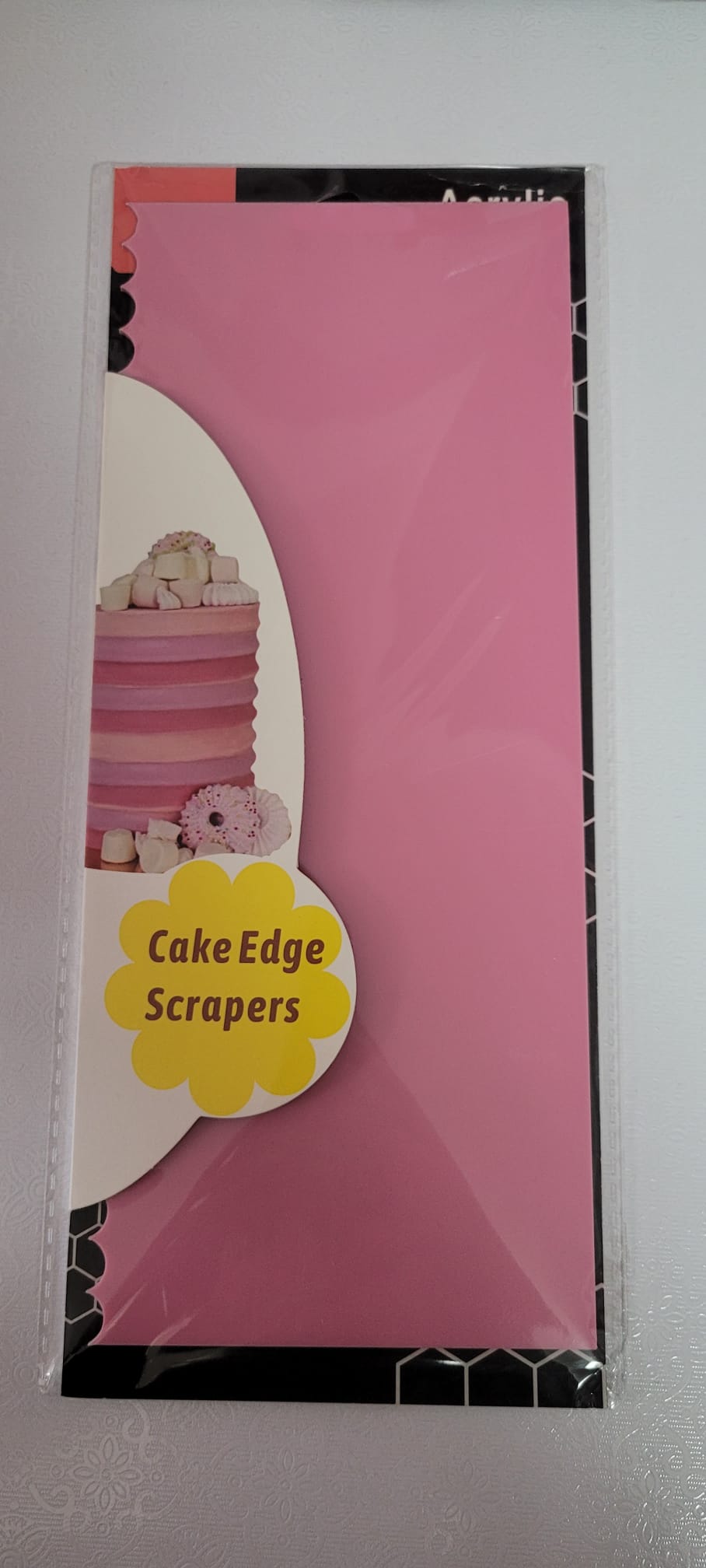 Cake edge Scrapper