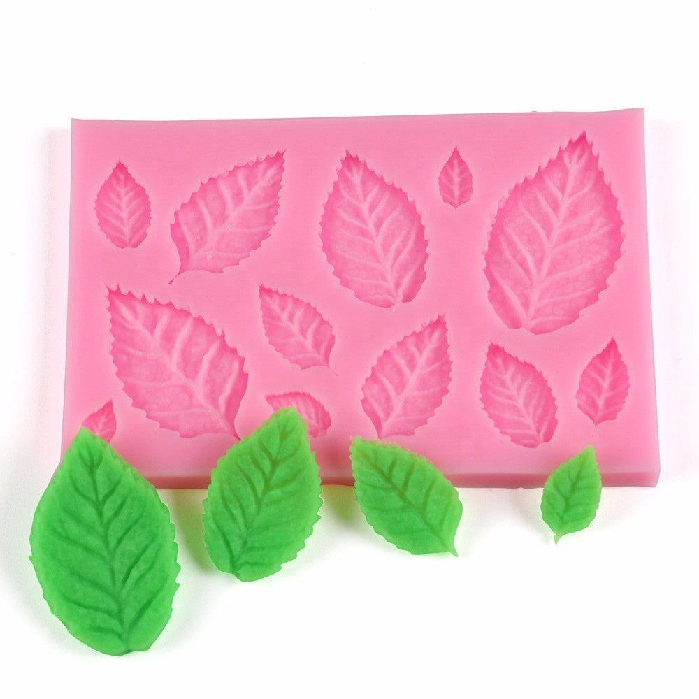 Hojas / Leaves silicone mold