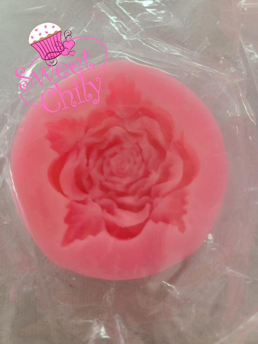 Rose silicone mold