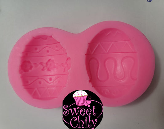 Small egg silicone mold (2)