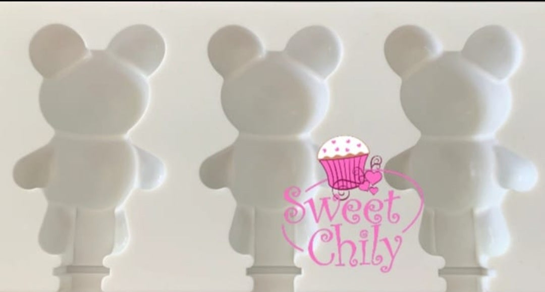 Baby bear popsicle mold